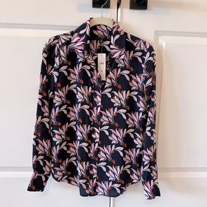 Ann Taylor Blouse 100% Silk